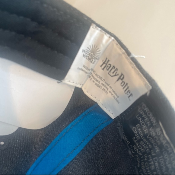 Harry Potter Hat Ravenclaw Theme Baseball Cap Embroidered Patch NWOT - Picture 6 of 12